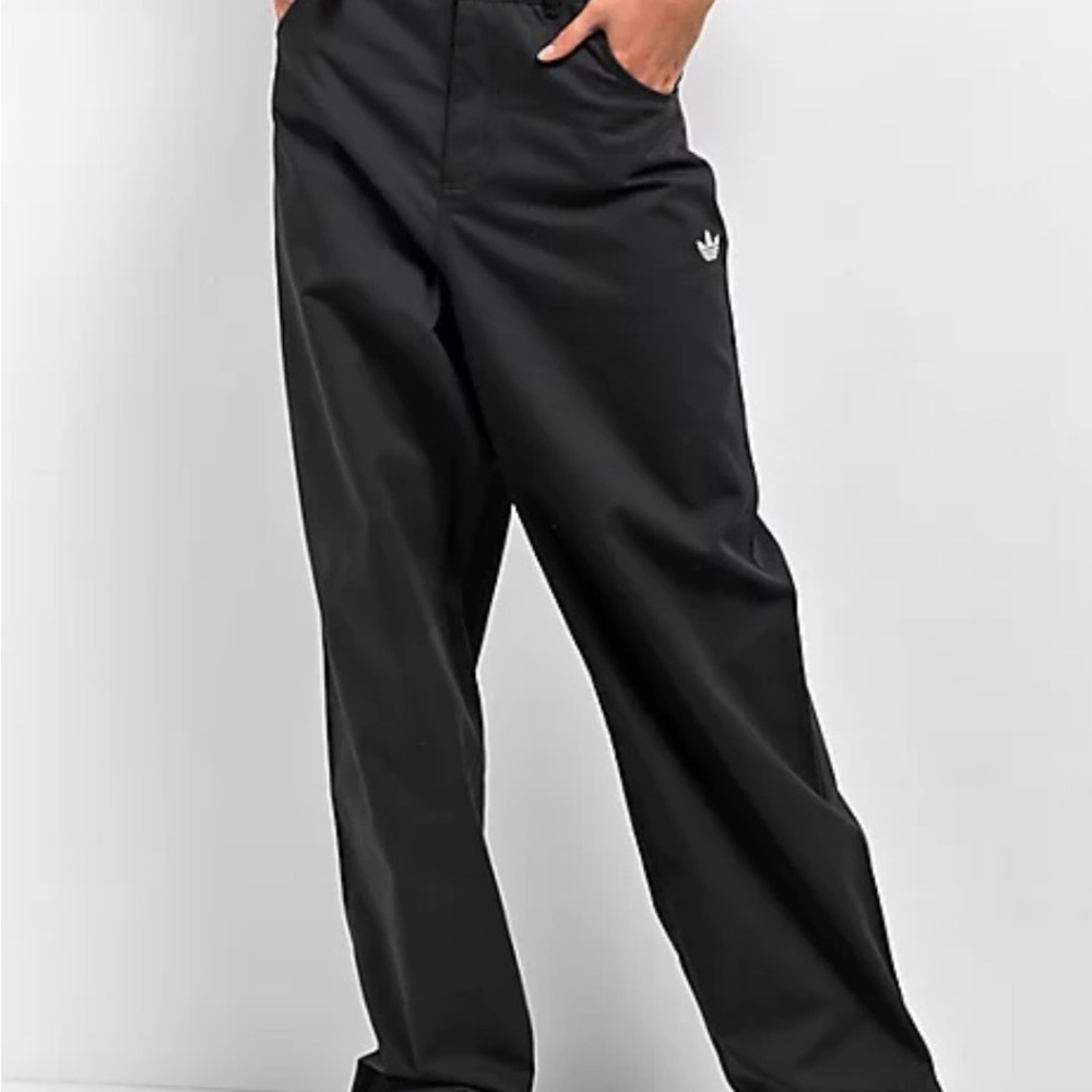 Adidas Black Track Pants with Logo